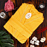 Халат унисекс, вафельный, 100% хлопок, желтый, L-XL, 48-50, Barkas, AI-0904002 - фото 2