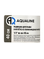 Подводка для воды 1/2&amp;quot;х0.4 м, г-г, сталь, полиамид, AquaLine - фото 4