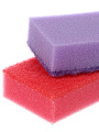 Губка для посуды, 5 шт, Макси, поролон, абразивная фибра, 9.3х6.5х3 см, 17114, разноцветная - фото 12