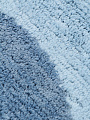 Коврик для ванной, 0.48х0.78 м, полиэстер, синий, Silvano, Волна, Y4-11468 - фото 2