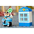 Конструктор Lego, Duplo, Полицейский мотоцикл, 1-3 лет, 8 деталей, 10900 - фото 3