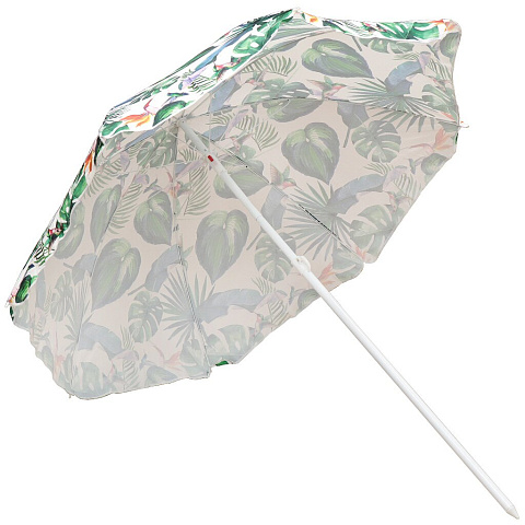 Зонт пляжный 170 см, с наклоном, 8 спиц, металл, в ассортименте, Премиум, Y6-1820