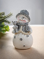 Фигурка декоративная полистоун, Снеговичок, 5х4х8.5 см, A020237