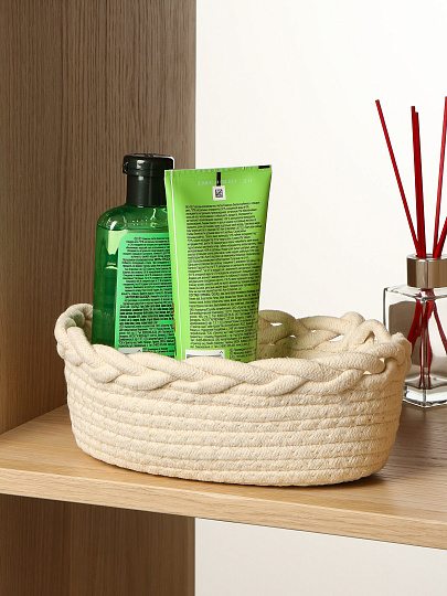 Корзина 24х15.5х9 см, овальная, плетеная, Y4-9678