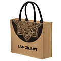 Сумка пляжная джут, 42х33, Langkawi, C050018 - фото 10