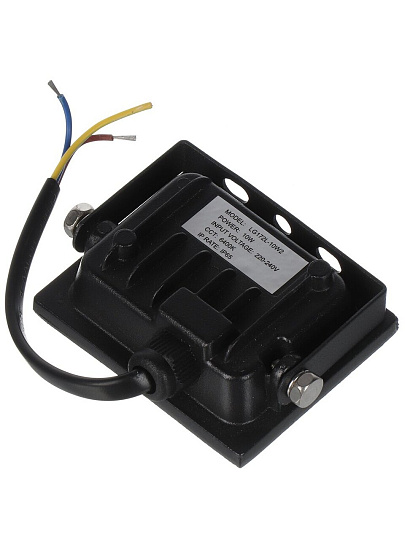 Прожектор светодиодный, Lofter, LG172L-10W2, 10 Вт, 6400 К, IP65, 800 Лм, черный