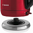 Чайник электрический Bosch, TWK 78A04, красный, 1,7л, 2200 Вт, ск нагр элем, металл - фото 2