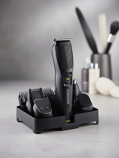 Набор для стрижки Energy, EN-780, аккумуляторный, 5 Вт, бритва, триммер, машинка