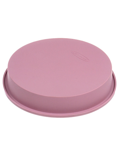 Форма для запекания силикон, 20х20х4 см, круглая, Хорс, Plum, П-01-51-03-(205)