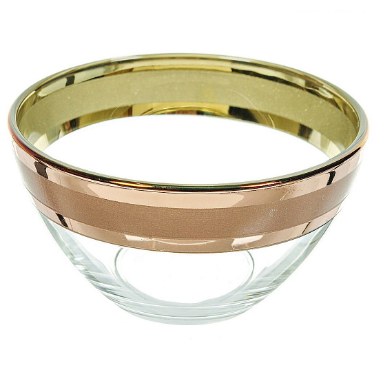 Салатник стекло, круглый, 2 шт, 11 см, подарочная упаковка, Рубин, Promsiz, ERV79-1322/S