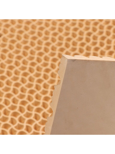 Коврик универсальный, 58х73 см, прямоугольный, EVA, песочный, капелька, УК058073