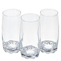 Стакан 400 мл, стекло, 3 шт, Y4-5518