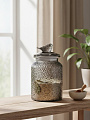 Банка для сыпучих продуктов, стекло, 0.95 л, с крышкой, Lefard, Garden Grey, 172-187 - фото 2
