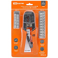 Клещи обжимные, наконечники RJ-11 10 шт, RJ-45 10 шт, TDM Electric, Мастер Электрик KO-9E, SQ1001-0207 - фото 2