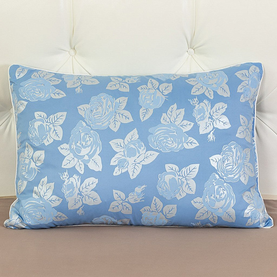 Подушка 50 х 70 см, пух 30%, перо 70%, Сонлайн, чехол 100% полиэстер, кант, упругая, Бел-Поль, П2-57