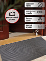 Коврик универсальный, 120х80х1.1 см, прямоугольный, EVA, серый, соты, УК-12080 - фото 2