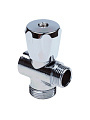 Вентиль для бытовых приборов, 1/2&amp;quot;х3/4&amp;quot;х1/2&amp;quot;, г-ш, латунь, трехходовой, маховик, AquaLink - фото 3