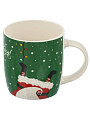 Кружка керамика, 330 мл, Новогодняя, Y4-7508, в ассортименте - фото 3