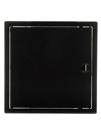 Люк-дверца ревизионная пластик, 300х300 мм, черный, Viento