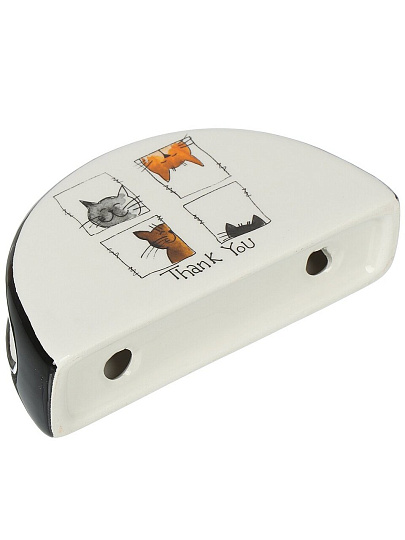 Салфетница доломит, 13.3х3.7х7.1 см, Daniks, Cats