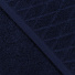 Полотенце кухонное махровое, 30х50 см, 450 г/м2, 100% хлопок, Barkas, Ромбы, темно-синее, Узбекистан - фото 3