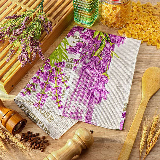 Полотенце кухонное 45х60 см, 100% хлопок, Текстильная лавка, Тинто, Россия, 10075/1