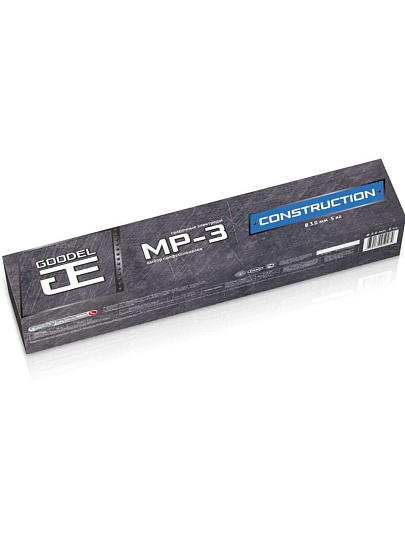 Электроды Goodel, МР-3 (Э 46) Construction, 3х350 мм, 5 кг