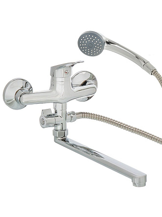 Смеситель для ванны, Aqwin, с картриджем, хром, A21213