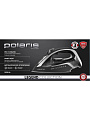 Утюг Polaris, PIR 2897AK, 2800 Вт, керамика, вертикальное отпаривание, система самоочистки, 3 м, белый, графит - фото 3