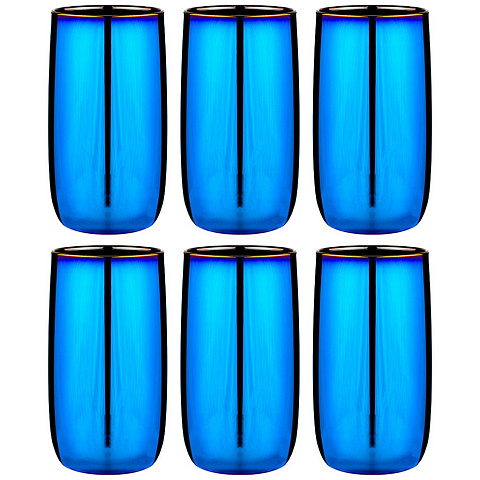 Набор 6 стаканов 330 мл "лавандовый аметист", 194-358