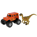 Машина Технопарк, UAZ хантер, 7.5 см, + динозавр 9 см, металл, SB-17-01-UH+DINOWB - фото 2