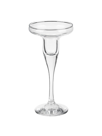 Подсвечник декоративный стекло, 1 свеча, 17 см, Pasabahce, PSB 44021СЛ1, 477002