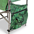 Кресло складное 50х50х75 см, зеленое, тропические листья, ткань водоотталкивающая, с карманом, 100 кг, Nika, КС1/2 - фото 2