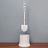 Ерш для туалета Idea, Вязание, напольный, полипропилен, белый ротанг, М 5019 - фото 3