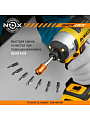 Адаптер для бит Nox, Quick lock, E6.3, 100 мм, магнитный адаптер, 1/4&amp;quot;, 350501, блистер - фото 5