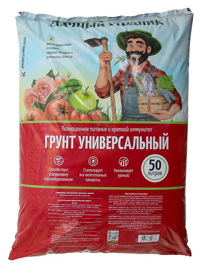 Грунт Дачный угодник, универсальный, 50 л, Peter Peat