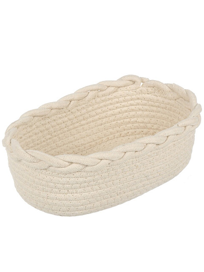 Корзина 27.5х18х10 см, овальная, плетеная, Y4-9677