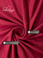 Плед 1.5-спальный, 130х170 см, флис, 100% полиэстер, Silvano, бордовый, однотонный, AI-0104012 - фото 2
