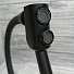 Смеситель для кухни, Gappo, гибкий излив, с картриджем, с подключением к фильтру, черный, G4398-16 - фото 2