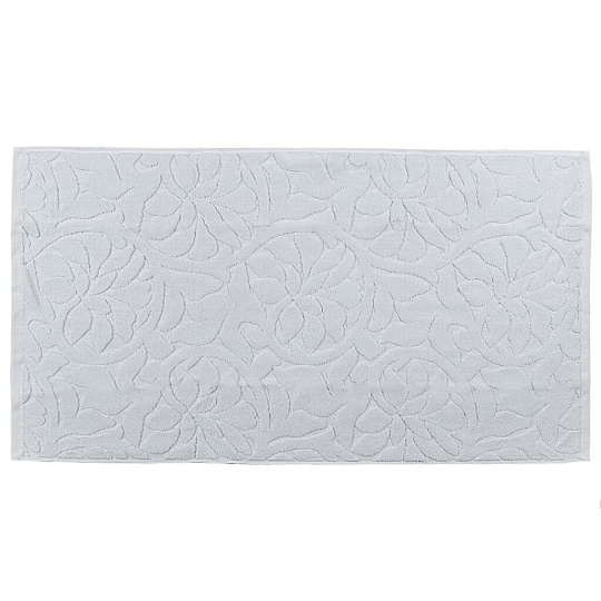 Полотенце банное 50х90 см, 100% хлопок, 420 г/м2, Frida Beyaz, TAC, белое, 1819, Турция