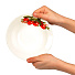Тарелка суповая керамическая, 175 мм, Вишня 0159/8 Кубаньфарфор - фото 4