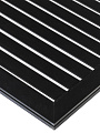 Экран для радиатора, МДФ, 1200х600 мм, черный, реечный, Стильный Дом - фото 7