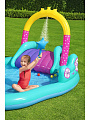 Игровой центр-бассейн Bestway, 274х198х137.5 см, Волшебный единорог, 53097, 220 л, горка, распылитель, мячики, кольцо, от 2 лет - фото 5