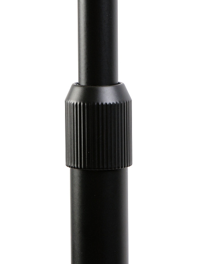 Светильник жесткое основание, Е27, 40 Вт, черный, абажур белый, Lofter, A100089