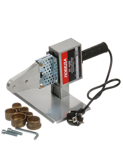 Аппарат для сварки пластиковых труб 1500 Вт, 20-32 мм, металлический кейс, Победа, ПТ-1500