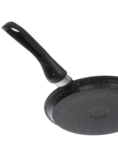 Блинница алюминий, 24 см, антипригарное покрытие, Горница, Гранит Induction, Иб241аг, бакелитовая ручка, индукция