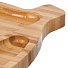 Менажница бамбук, 35.5х23х1.7 см, 4 секции, Лист, Y4-4365 - фото 3