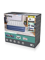 Кровать надувная Bestway, 203х152х46 см, 67630, насос встроенный, электрический, флокированная, с сумкой, с подголовником, 300 кг - фото 12