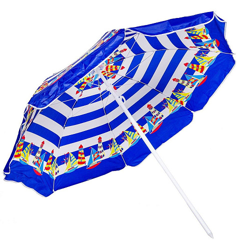 Зонт пляжный 160 см, без наклона, 8 спиц, металл