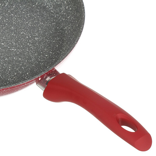 Сковорода алюминий, 24 см, антипригарное покрытие, Moulin villa, Raspberry, индукция, RSB-24-I